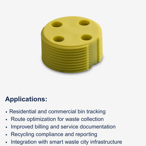 BINTAG 30 MM LF FDX-B 134.2KHZ [EN14803] – YELLOW